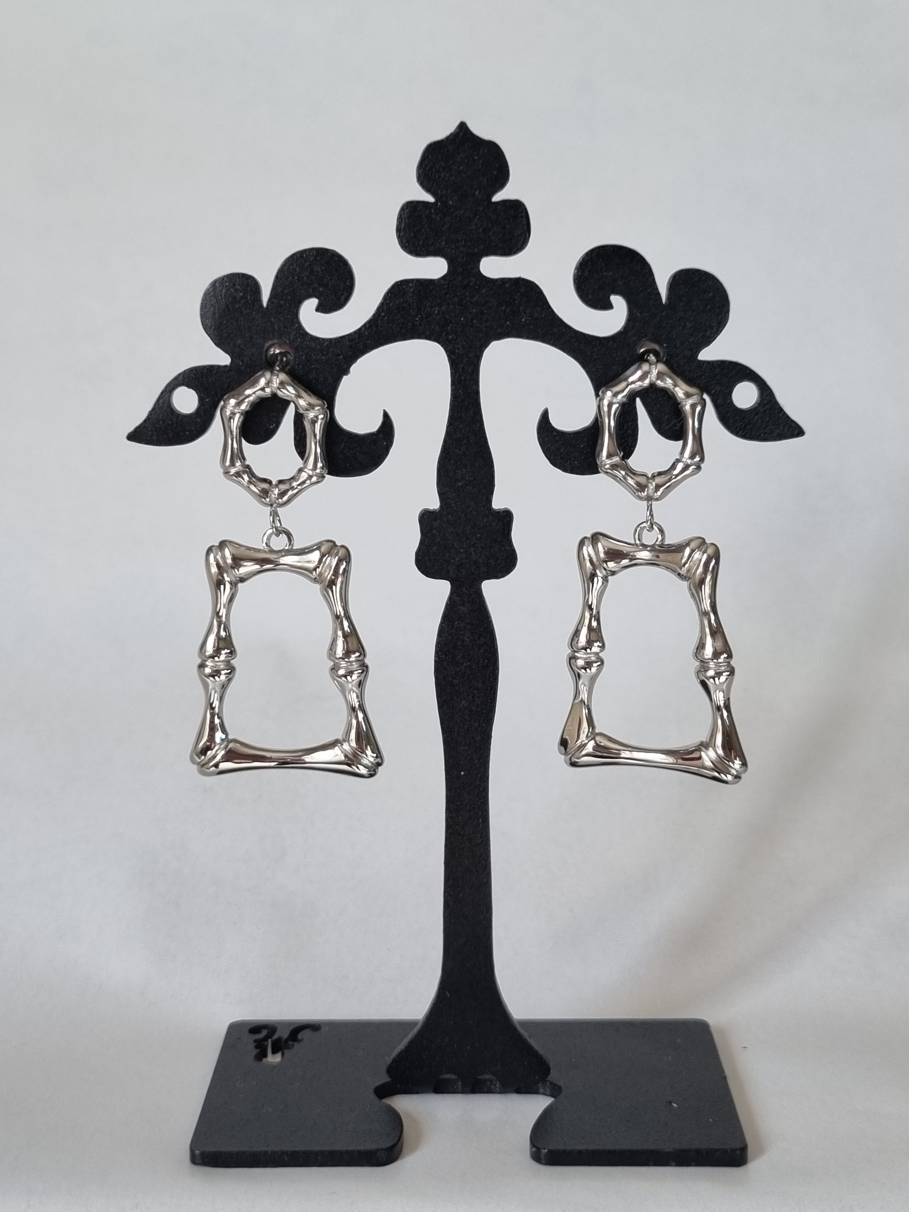 Boucles d’oreilles Géométriques Dorées Texturées