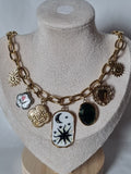 Collier Charms Dorés – Bijou Unique & Symbolique pour Femme