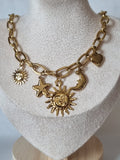Collier Céleste Doré