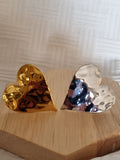 Bague Cœur Martelé