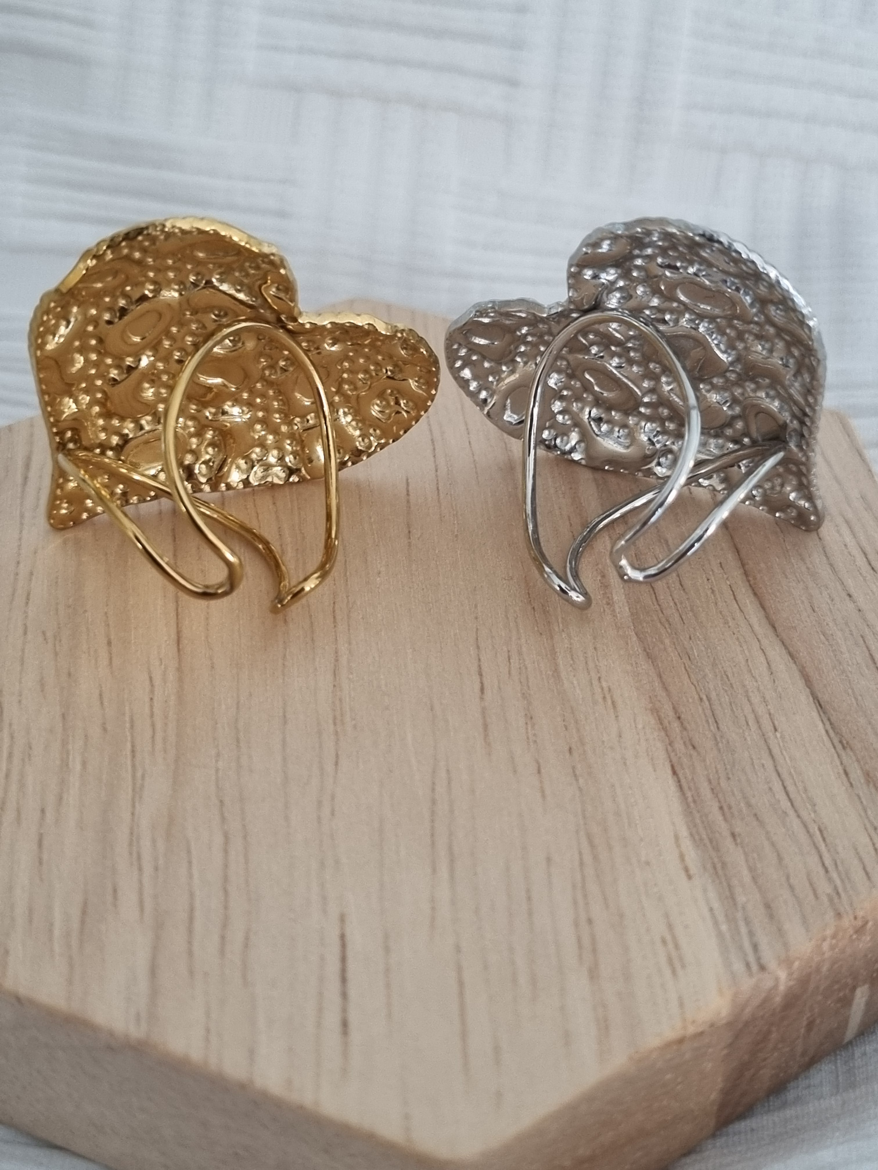 Bague Cœur Léopard
