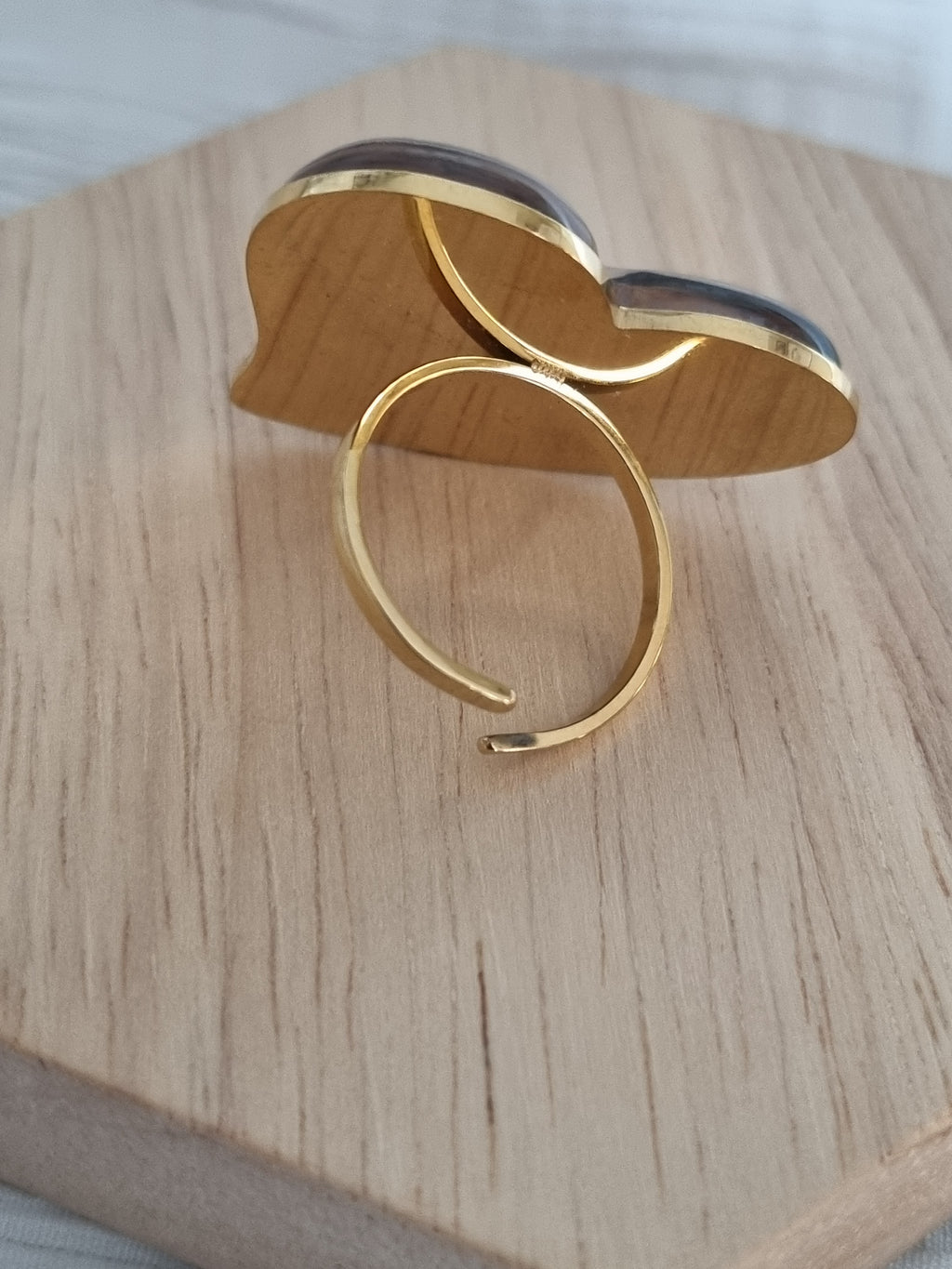 Bague Cœur Léopard – Audace Dorée & Style Sauvage