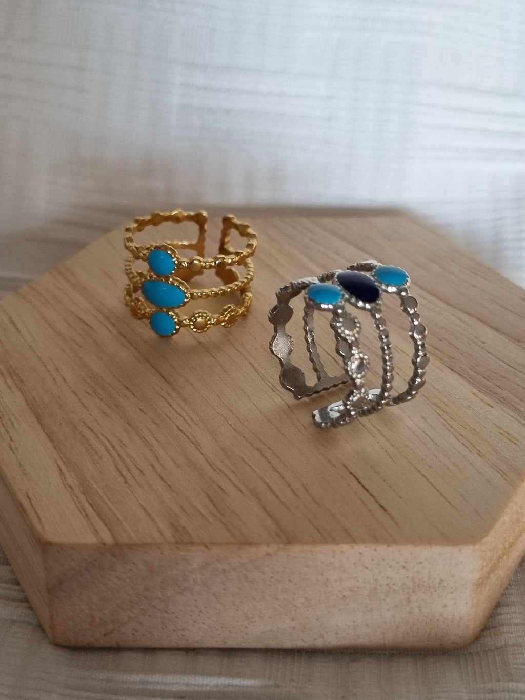 Bague Turquoise Ondine