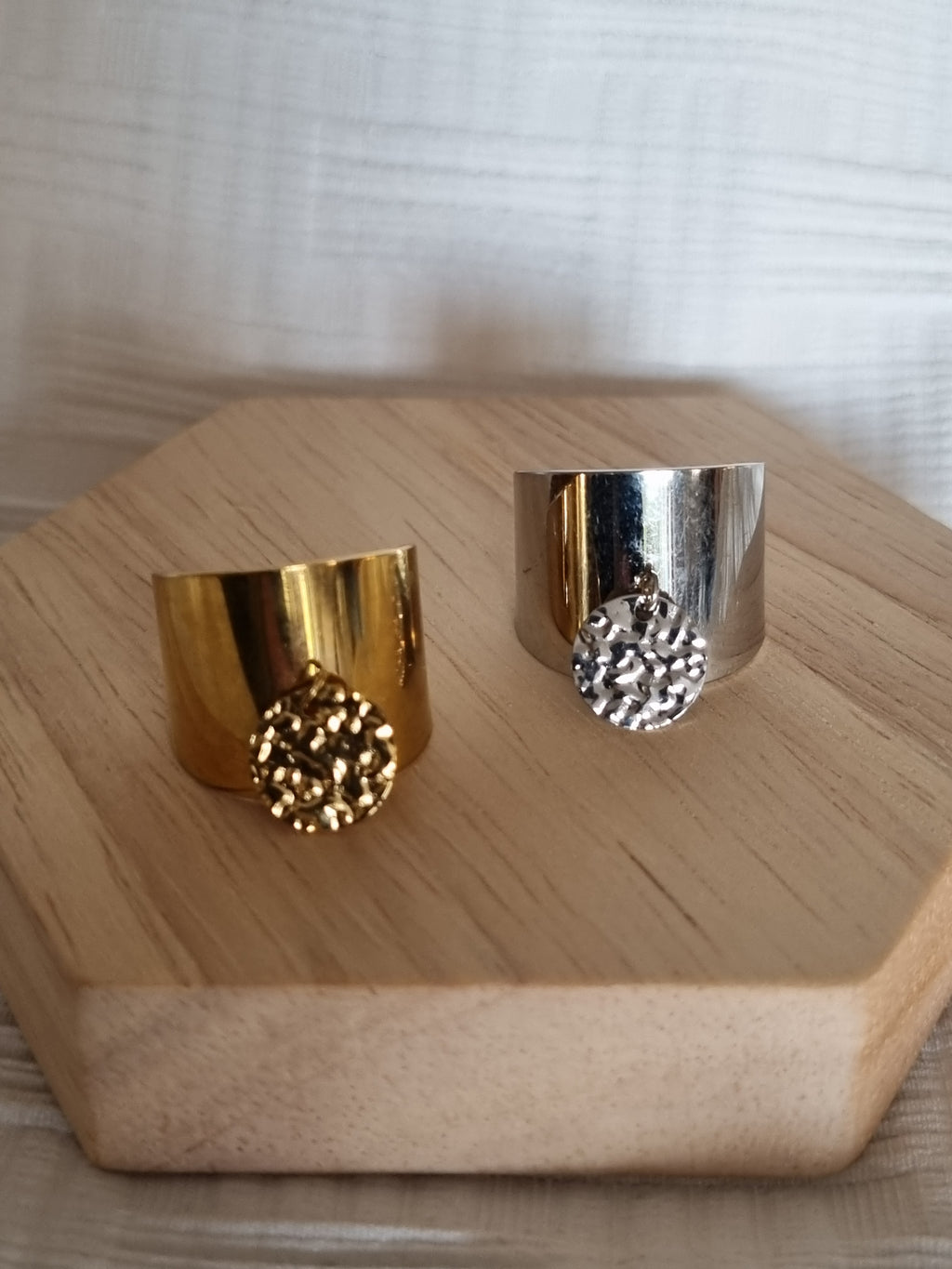 Bague Soleil Texturé