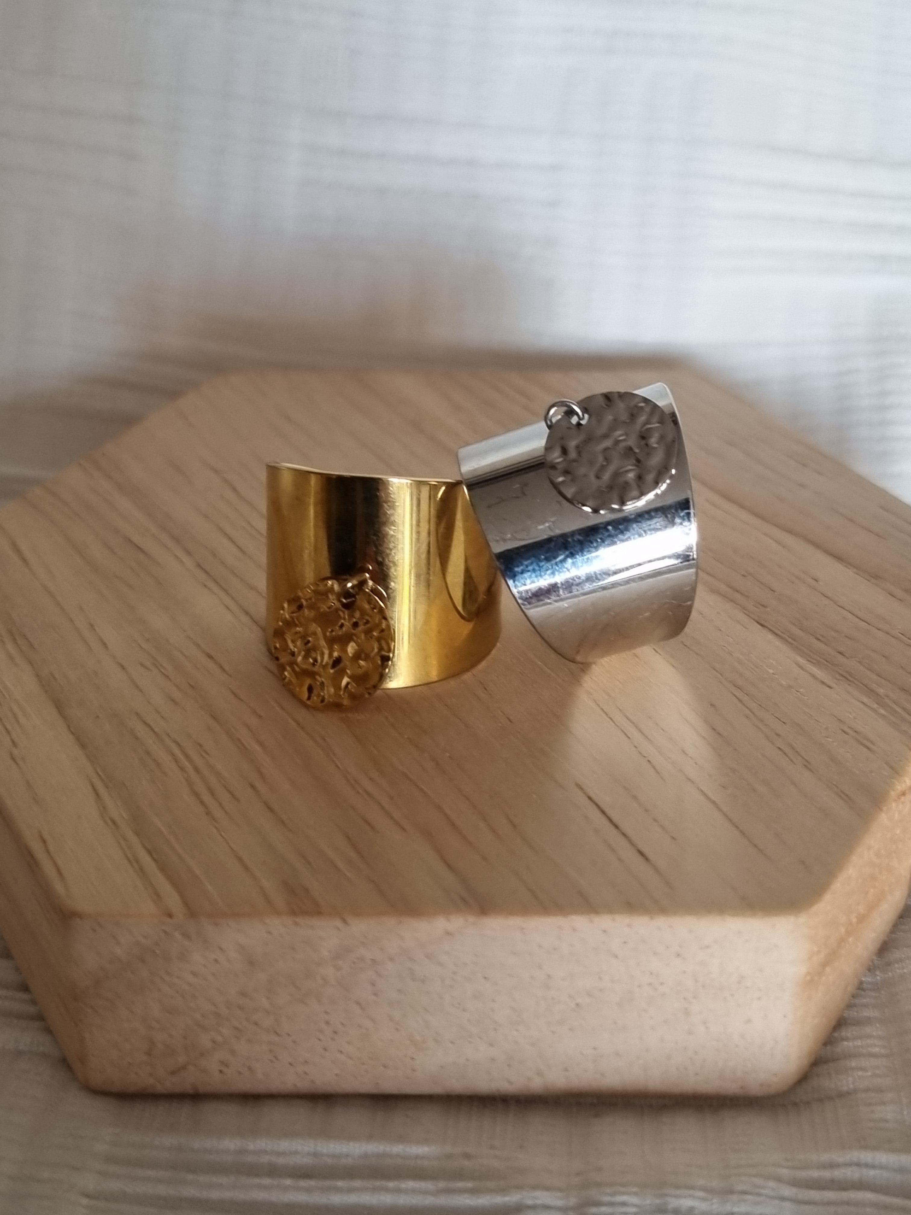 Bague Soleil Texturé