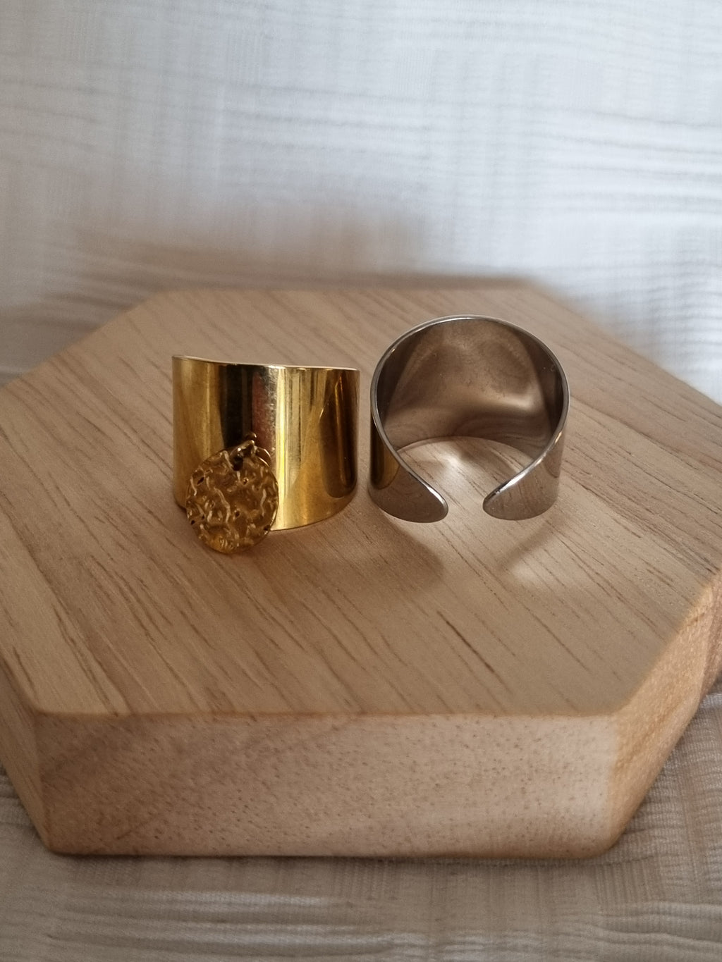 Bague Soleil Texturé