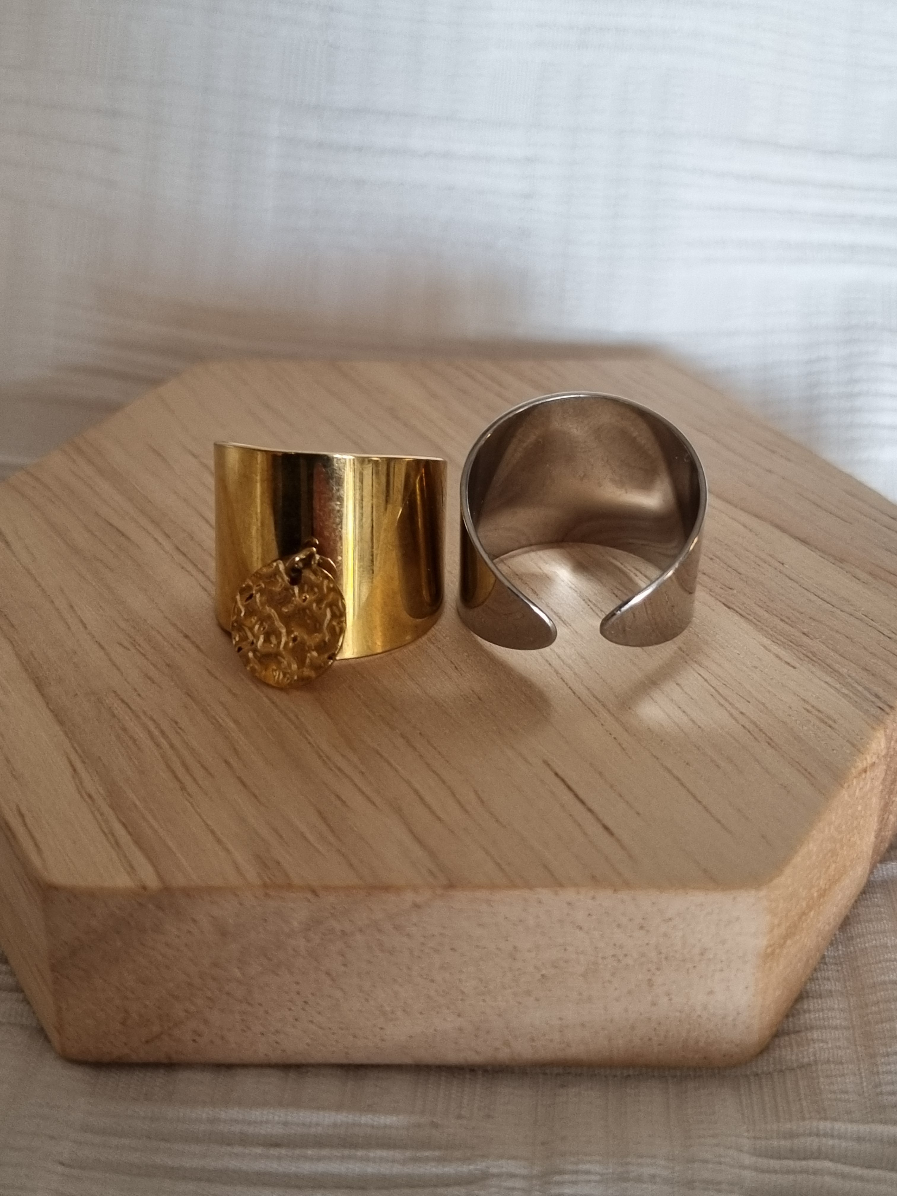 Bague Soleil Texturé