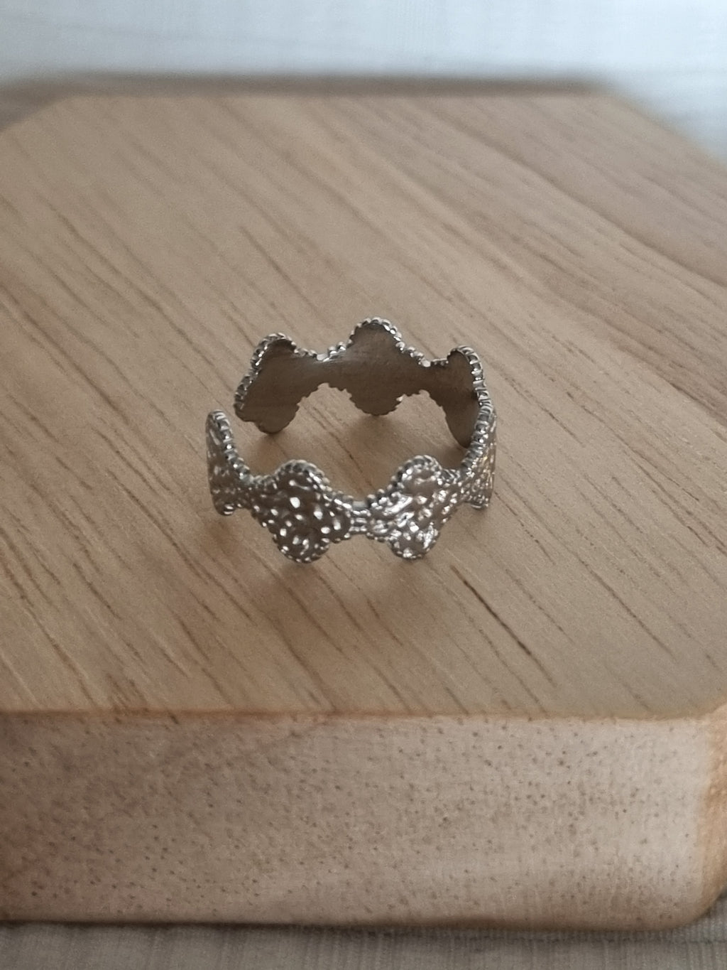 Bague argent design
