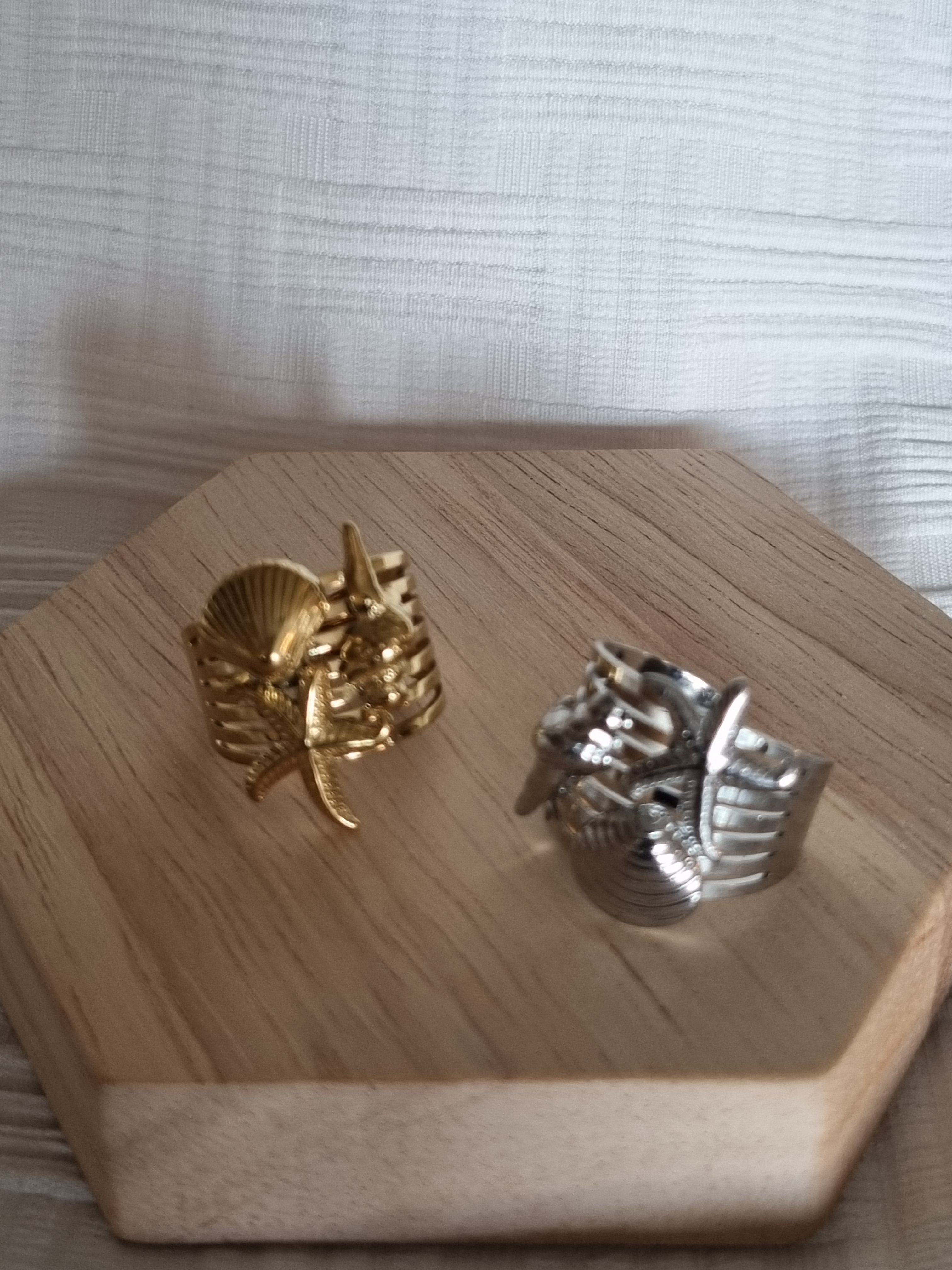 Bague coquillage