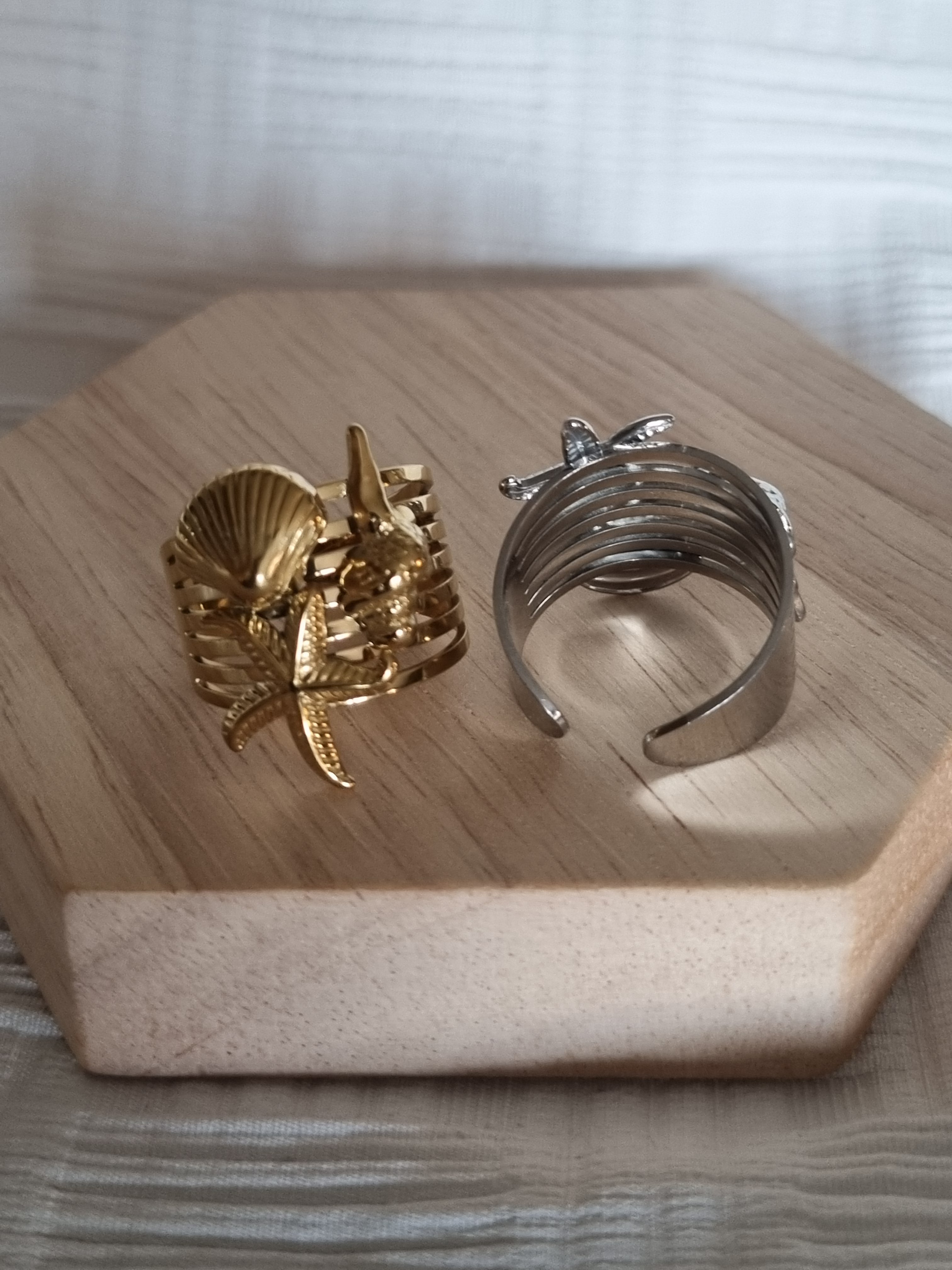 Bague coquillage